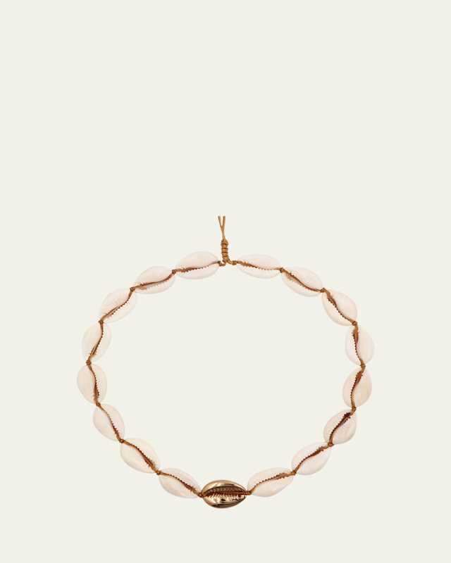 Concha Natural Large Puka Necklace
